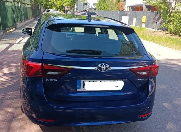 Toyota Avensis cena 44000 przebieg: 163000, rok produkcji 2016 z Warszawa małe 29